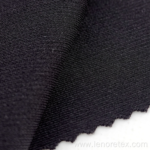 Knitted 100D Twist Eco Friendly Recycled Interlock Fabric